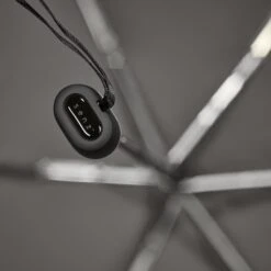 Senz Micro Manual Opvouwbare Stormparaplu Silk Grey -Mode Tassen Verkoopwinkel image 10046