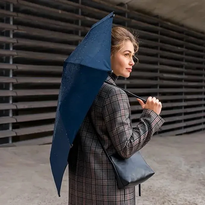 Senz Manual Opvouwbare Stormparaplu super lemon Senz Manual Opvouwbare Stormparaplu Super Lemon -Mode Tassen Verkoopwinkel image 10068