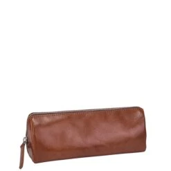 Leonhard Heyden Cambridge Pencil Case Cognac