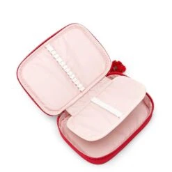 Kipling 100 Pens Etui True Pink -Mode Tassen Verkoopwinkel image 10458