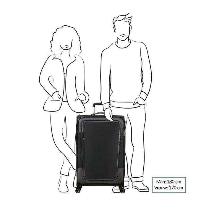 American Tourister Pulsonic Spinner 81 EXP sunset yellow American Tourister Pulsonic Spinner 81 EXP Sunset Yellow -Mode Tassen Verkoopwinkel image 1071