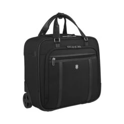 Victorinox Werks Professional Cordura Wheeled Business Brief Compact Black -Mode Tassen Verkoopwinkel image 1178
