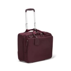 Lipault 4BIZ Rolling Tote Bordeaux -Mode Tassen Verkoopwinkel image 1204