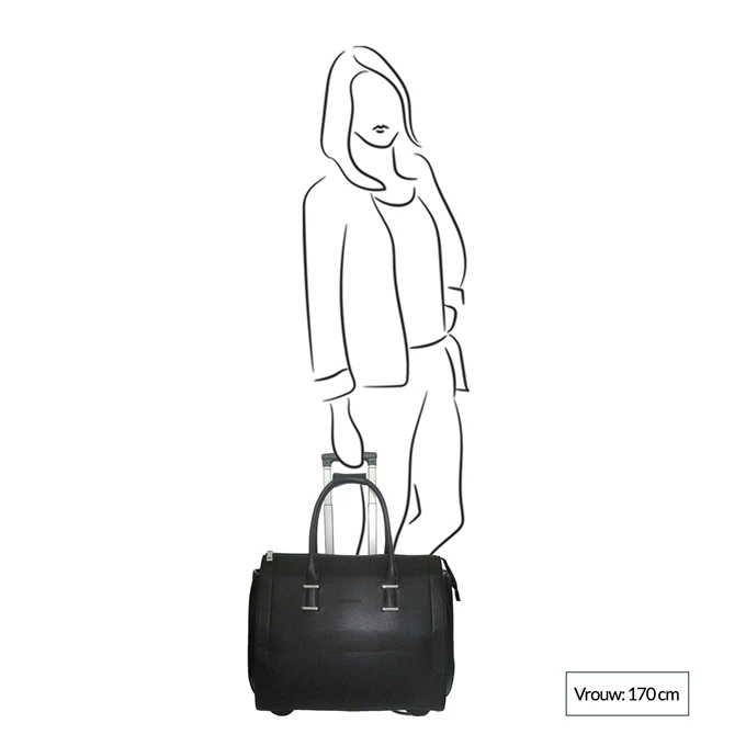 Olivia Lauren College Business Trolley zwart Olivia Lauren College Business Trolley Zwart -Mode Tassen Verkoopwinkel image 1258