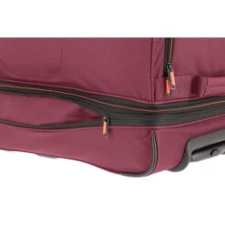 Travelite Basics Wheeled Duffle 70 Expandable Dark Red -Mode Tassen Verkoopwinkel image 1435