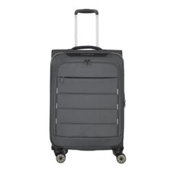 Travelite Skaii 4 Wheel Trolley M Expandable Anthracite