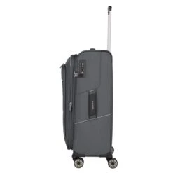 Travelite Skaii 4 Wheel Trolley M Expandable Anthracite -Mode Tassen Verkoopwinkel image 1467