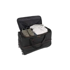 Travelite Basics Wheeled Duffle 70 Expandable Black -Mode Tassen Verkoopwinkel image 1498