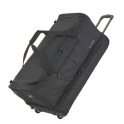Travelite Basics Wheeled Duffle 70 Expandable Black -Mode Tassen Verkoopwinkel image 1500