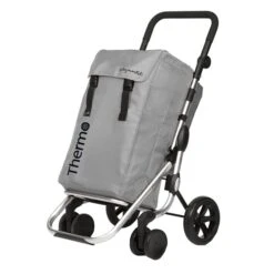 Playmarket Go Plus Boodschappentrolley Silver