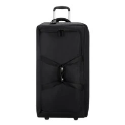 Lipault Foldable Plume Duffle/Wheels Black