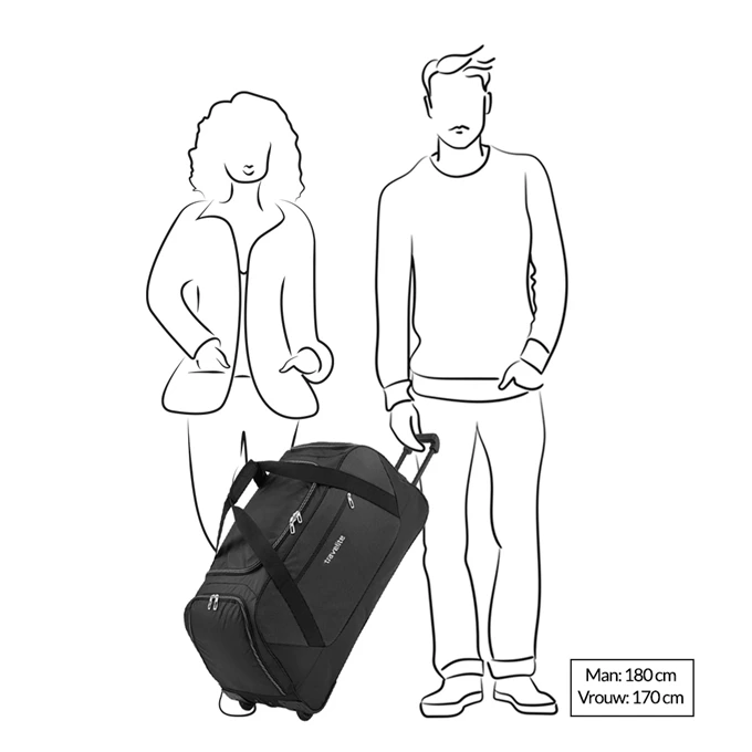 Travelite Kick Off Wheeled Duffle red Travelite Kick Off Wheeled Duffle Red -Mode Tassen Verkoopwinkel image 1682