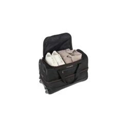 Travelite Basics Wheeled Duffle 55 Expandable Black -Mode Tassen Verkoopwinkel image 1724