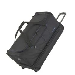 Travelite Basics Wheeled Duffle 55 Expandable Black -Mode Tassen Verkoopwinkel image 1726