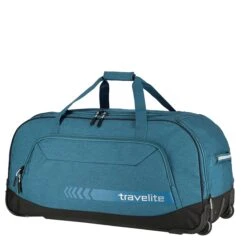 Travelite Kick Off Wheeled Duffle Petrol -Mode Tassen Verkoopwinkel image 1736