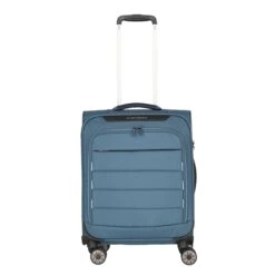 Travelite Skaii 4 Wheel Trolley S Blue