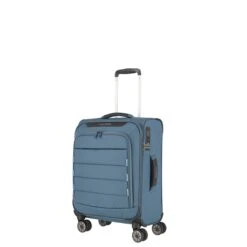 Travelite Skaii 4 Wheel Trolley S Blue -Mode Tassen Verkoopwinkel image 1903