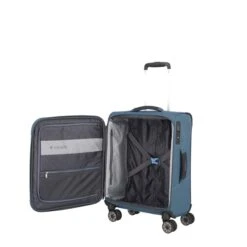 Travelite Skaii 4 Wheel Trolley S Blue -Mode Tassen Verkoopwinkel image 1904