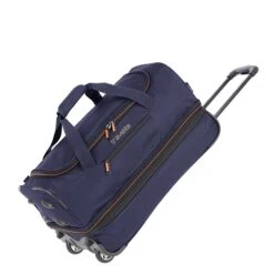 Travelite Basics Wheeled Duffle 55 Expandable Marine