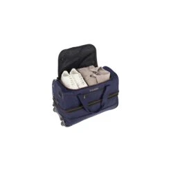 Travelite Basics Wheeled Duffle 55 Expandable Marine -Mode Tassen Verkoopwinkel image 2025