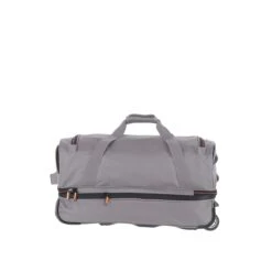 Travelite Basics Wheeled Duffle 55 Expandable Grey 4 Travelite Basics Wheeled Duffle 55 Expandable Grey -Mode Tassen Verkoopwinkel image 2054