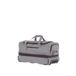 Travelite Basics Wheeled Duffle 55 Expandable Grey 5 Travelite Basics Wheeled Duffle 55 Expandable Grey -Mode Tassen Verkoopwinkel image 2055