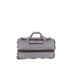 Travelite Basics Wheeled Duffle 55 Expandable Grey 6 Travelite Basics Wheeled Duffle 55 Expandable Grey -Mode Tassen Verkoopwinkel image 2056
