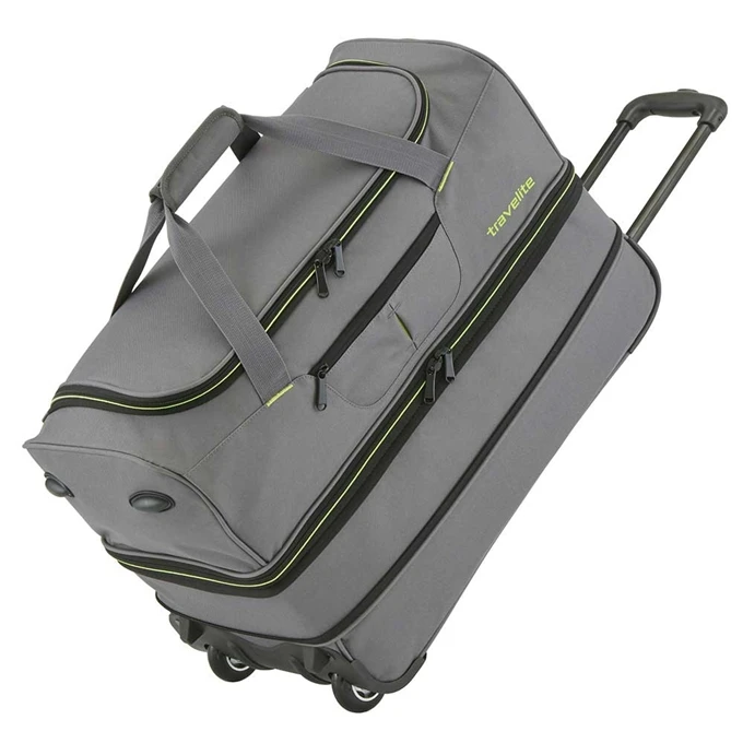 Travelite Basics Wheeled Duffle 55 Expandable grey Travelite Basics Wheeled Duffle 55 Expandable Grey -Mode Tassen Verkoopwinkel image 2063