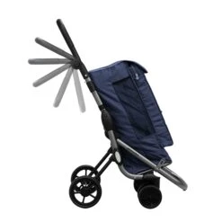 Playmarket Go Up Premium Boodschappentrolley Blauw -Mode Tassen Verkoopwinkel image 2206