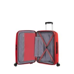 American Tourister Bon Air DLX Spinner 66 Expandable Magma Red -Mode Tassen Verkoopwinkel image 231