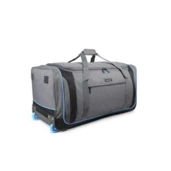 Decent Flexplus Reistas Met Wielen 78 Grijs/blauw -Mode Tassen Verkoopwinkel image 2611