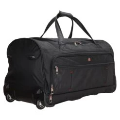 Enrico Benetti Cornell Wheel Bag M Zwart -Mode Tassen Verkoopwinkel image 2860