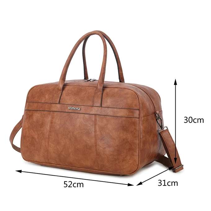 Wimona Amsterdam Weekend/Reistas cognac Wimona Amsterdam Weekend/Reistas Cognac -Mode Tassen Verkoopwinkel image 2895