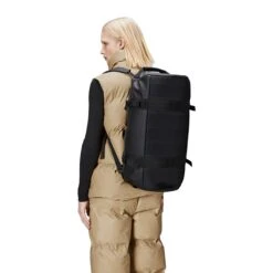 Rains Texel Duffel Bag Small W3 Black -Mode Tassen Verkoopwinkel image 3136