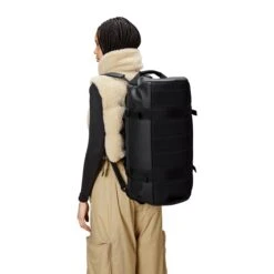 Rains Texel Duffel Bag Small W3 Black -Mode Tassen Verkoopwinkel image 3137