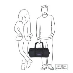 JanSport Superbreak Away Duffel 40 Black -Mode Tassen Verkoopwinkel image 3145