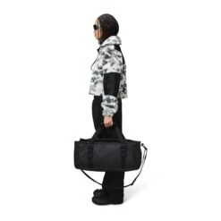 Rains Trail Mountaineer Duffel W3 Black -Mode Tassen Verkoopwinkel image 3176