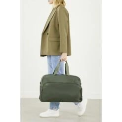 Lipault City Plume Weekender Khaki -Mode Tassen Verkoopwinkel image 3277