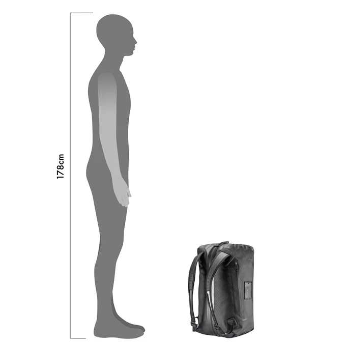 Ortlieb Metrosphere Duffle 40L black-embossed Ortlieb Metrosphere Duffle 40L Black-embossed -Mode Tassen Verkoopwinkel image 3290