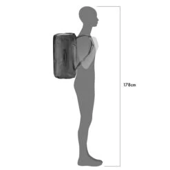 Ortlieb Metrosphere Duffle 40L Black-embossed 4 Ortlieb Metrosphere Duffle 40L Black-embossed -Mode Tassen Verkoopwinkel image 3291