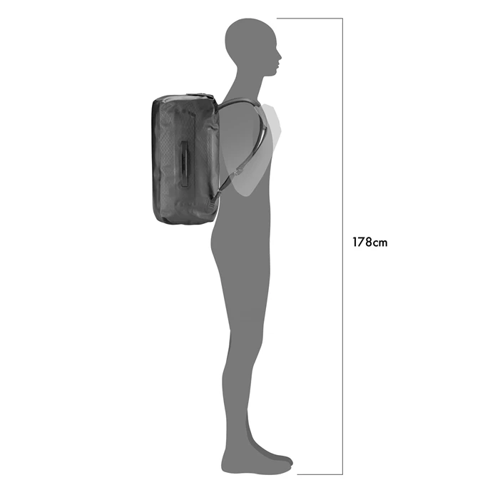 Ortlieb Metrosphere Duffle 40L black-embossed Ortlieb Metrosphere Duffle 40L Black-embossed -Mode Tassen Verkoopwinkel image 3291
