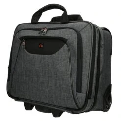 Enrico Benetti Frankfurt Laptop Trolley 17'' Grey2 -Mode Tassen Verkoopwinkel image 357