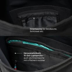 GOT BAG Rolltop Backpack Seahorse -Mode Tassen Verkoopwinkel image 3620