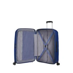 American Tourister Bon Air DLX Spinner 75 Expandable Midnight Navy -Mode Tassen Verkoopwinkel image 375