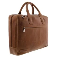 Plevier Urban Surrey Laptoptas 1 Vaks 17.3" Cognac -Mode Tassen Verkoopwinkel image 3874