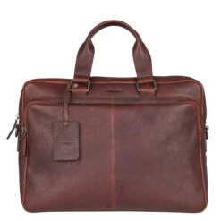 Burkely Antique Avery Workbag 15.6" Dark Brown -Mode Tassen Verkoopwinkel image 3885