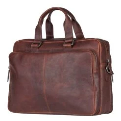 Burkely Antique Avery Workbag 15.6" Dark Brown -Mode Tassen Verkoopwinkel image 3887