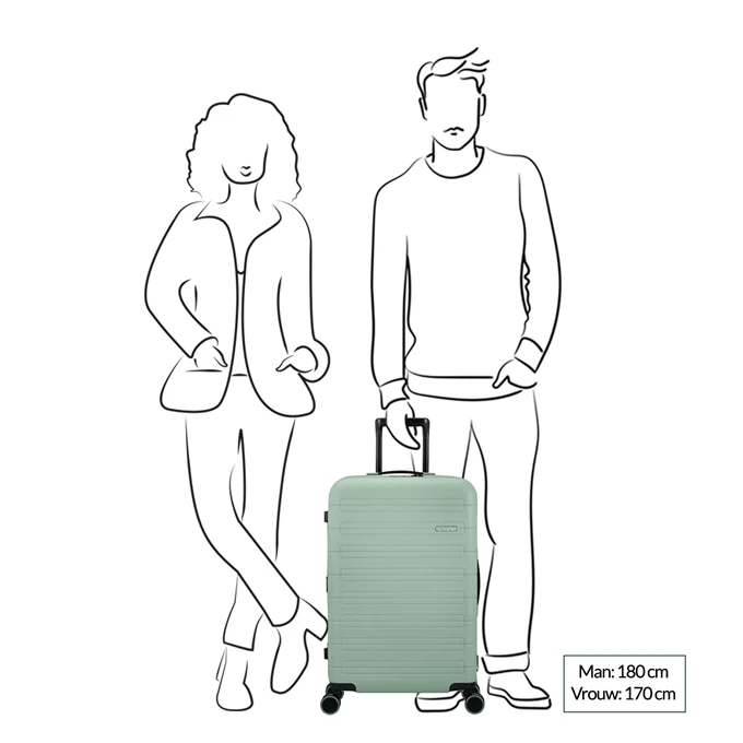 American Tourister Novastream Spinner 67 Exp nomad green American Tourister Novastream Spinner 67 Exp Nomad Green -Mode Tassen Verkoopwinkel image 410