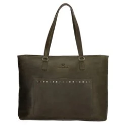 Micmacbags Masterpiece Laptoptas Olijf Groen 4 Micmacbags Masterpiece Laptoptas Olijf Groen -Mode Tassen Verkoopwinkel image 4380