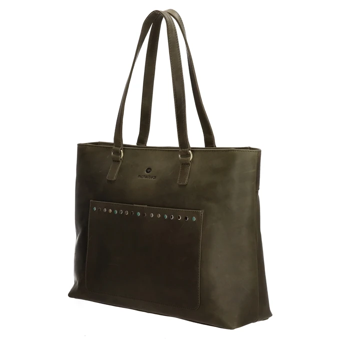 Micmacbags Masterpiece Laptoptas olijf groen Micmacbags Masterpiece Laptoptas Olijf Groen -Mode Tassen Verkoopwinkel image 4381